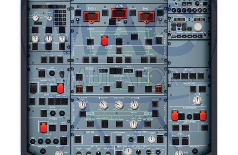 Poster Panel Airbus A320